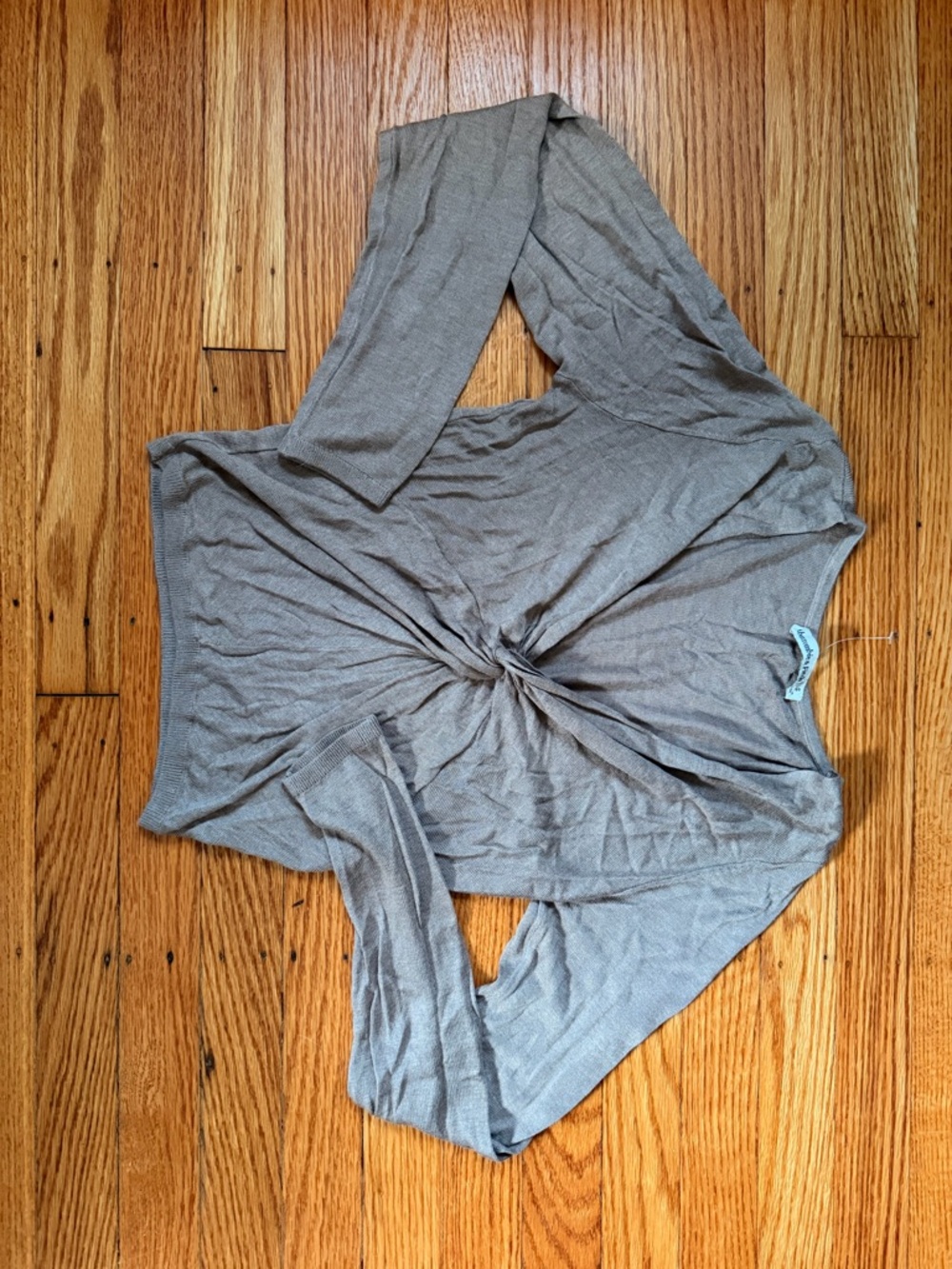 Abercrombie Lightweight Long Sleeve Top - Gray